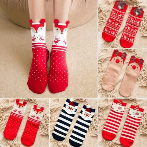 Cartoon Christmas Socks Ornaments Merry Christmas Decorations For Home Christmas Gifts Xmas Happy New Year 2022