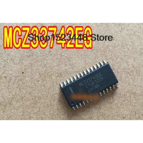 New 10PCS/LOT MCZ33742EG MCZ33742SEG MCZ33742 MC33742 MC33742SPEG MC33742PEG SOP-28