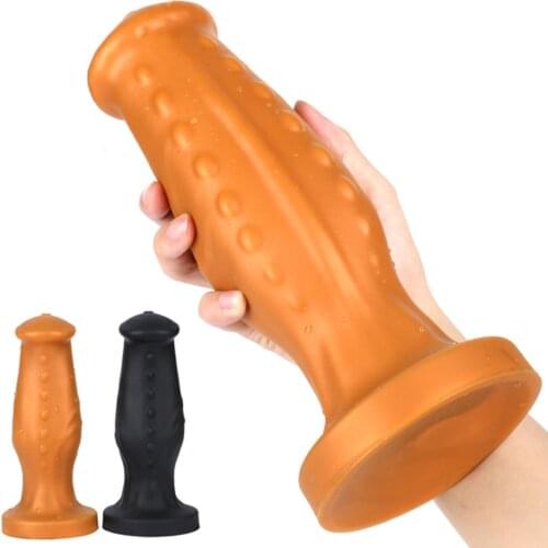 LURE Huge Anal Plug Prostate Massage Silicone Big ButtPlug Anus Dilator Large Dildos G-Spot Masturbation Adult Sex Toys