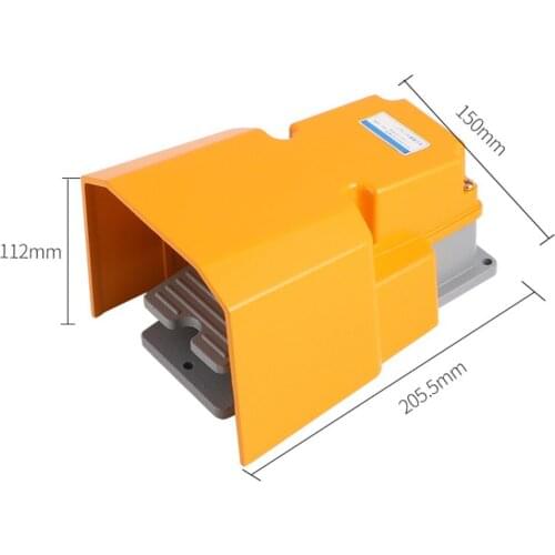 Sand blasting foot pedal, water proof foot pedal 220V/15A