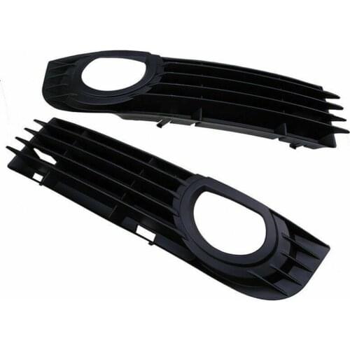 Honeycomb Mesh Style Car Front Fog Light Cover Honeycomb Grille For Audi A8 D3 05-07 4E0807681AD 4E0807682AD