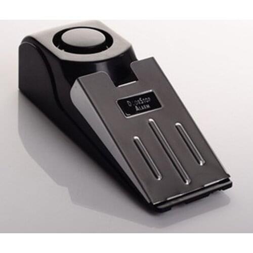 5pcs/lot Wedge Shaped 120 dB Security Home Door Stop Stopper Alarm Block Blocking Systerm New