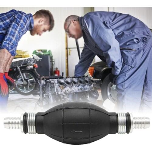 Universal Fuel Pump Rubber Manual Liquid Oil Transfer Pump Petrol Diesel Hand Primer Bulb for Car Marine Outboard 6/8/10/12mm