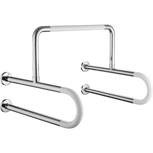 304 stainless steel thickened bathroom public toilet toilet barrier-free urinal toilet handrail for the elderly disabled