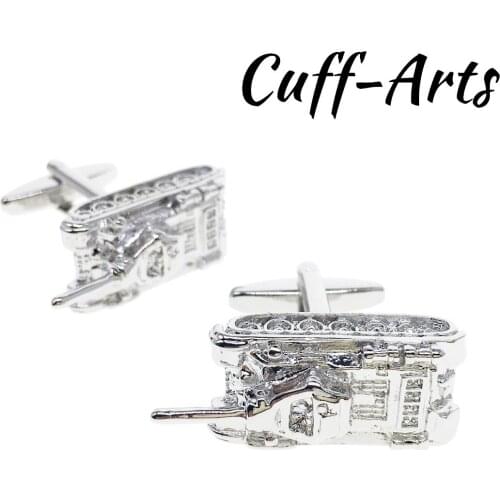 Cufflinks for Mens Tank Army War Cufflinks Gifts for Men Gemelos Les Boutons De Manchette by Cuffarts C10380