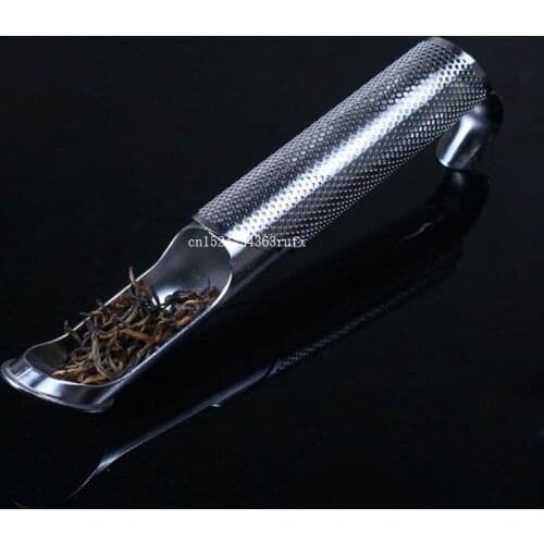 100pcs Stainless Steel Tea Infuser Pipe Design Metal Tea Strainer for Mug Fancy Filter for Puer Tea Herb Tea Tools Accessories