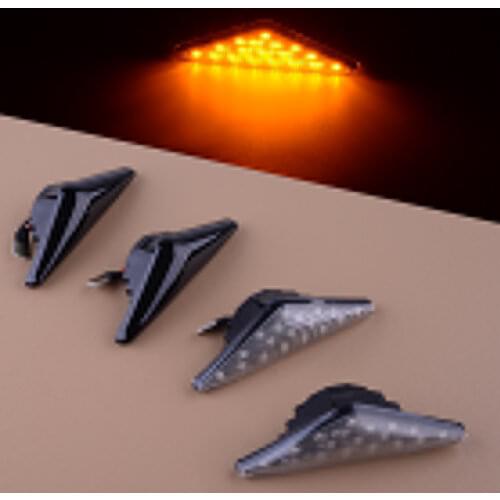 2pcs 98AB13K354AA Car LED Static Side Marker Signal Light Indicators Repeater Lamp Fit For Ford Focus MK I Mondeo MK III 1063835