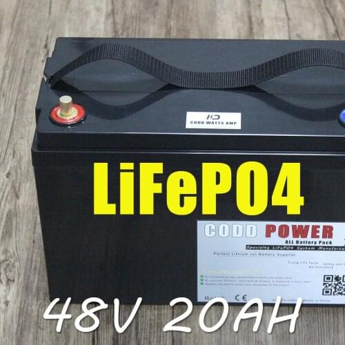 48V 20AH LiFePO4 Battery For Electric Bike Electric Scooter Deep cycle