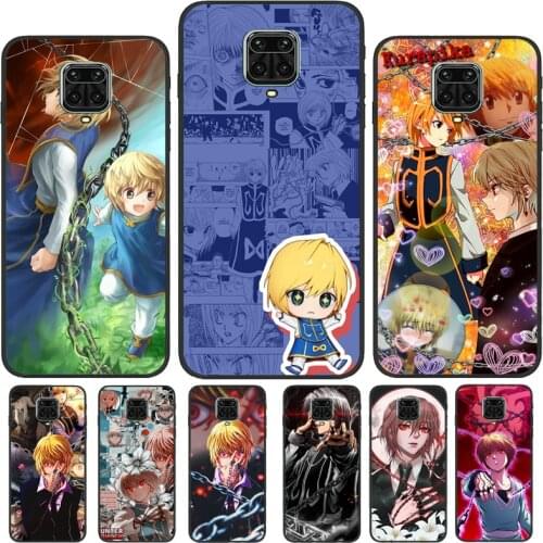 Kurapika Hunter X Hunter Capa For Xiaomi Redmi Note 9 Pro 8 8T 9S Note 10 Pro Phone Case For Redmi 9C 9A 9T 9 K40