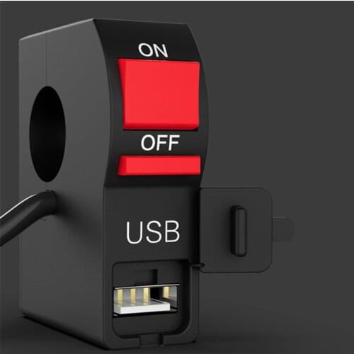 ABS Plastic Motorcycle Switch Universal Spare Parts Motorbike Handlebar Switches Additional Scooter Headlight Extra Controller