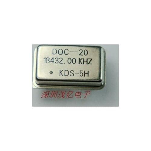 Straight-through active crystal OSC clock resonant square DIP-4 1.8432MHZ full size