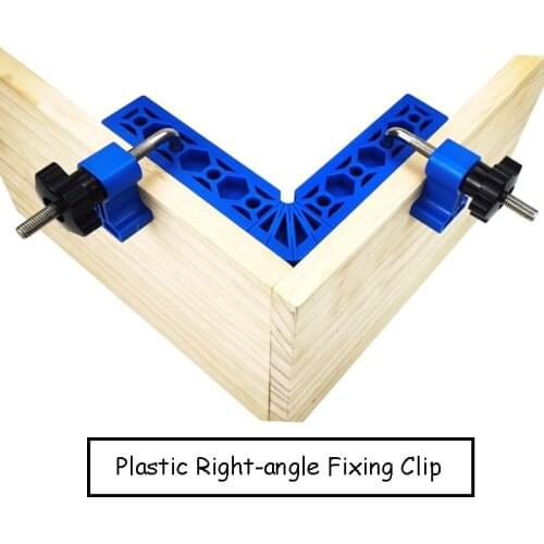 90 Degree Right Angle Clamp Fixing Clips Woodworking L-Shaped Auxiliary Fixture Splicing Board Positioning Corner Ruler Tools