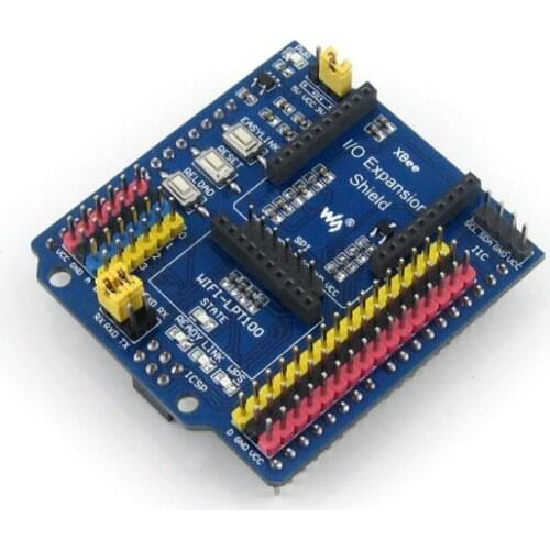 I/O Expansion Shield with Wireless WIFI Module Connector Sensor Interfaces for Xbee Module Development Board