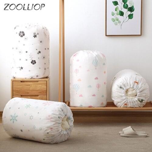 Foldable Storage Bags Folding Organizer Bag for Clothes Quilt Blanket Pillow Luggage Breathable Closet Organizer Dropshipping1pc