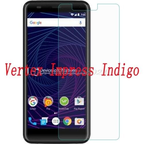 Smartphone 9H Tempered Glass for Vertex Impress Indigo GLASS Explosion-proof Protective Film Screen Protector cover phone