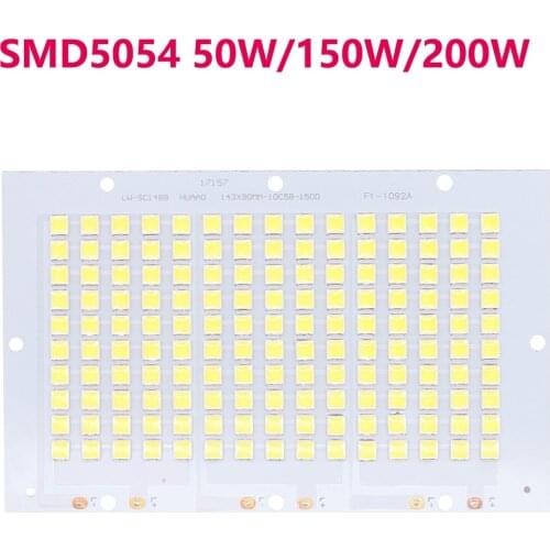SMD5054LED Chip 100W 150W 200W High Power LED Lamp Beads 300mA Smart IC 30-34V For DIY Spotlight Lighting transformation Outdoor