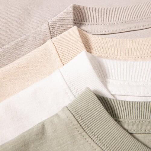 T1-0012 Read Description! US Big Size Quality 210GSM Soft Cotton T-Shirt Casual Stylish Tee 7 Colours