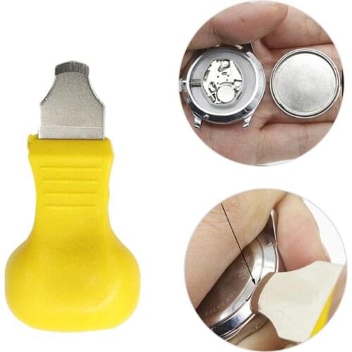 1pc Plastic Metal Watch Back Pry Opener Watchmaker Wristwatches Dial Case Open Repair Tools Compact Watch Back Pry Opener