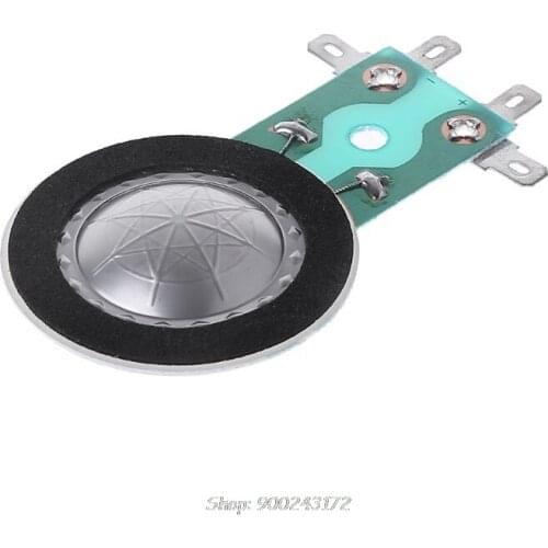 25.4MM Tweeters Voice Coil Round Speaker Treble Coil Horn Titanium Film Copper Clad Alumium Diaphragm Repair 25 20 Dropship