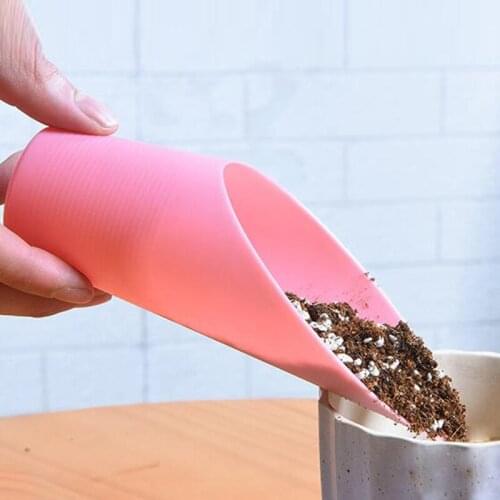 Garden Tool 4pcs Fleshy Plant Soil Spade Mini Shovel Plastic Spade Shovel Garden Tool Bucket Shovel Potted Cultivation Cylinder