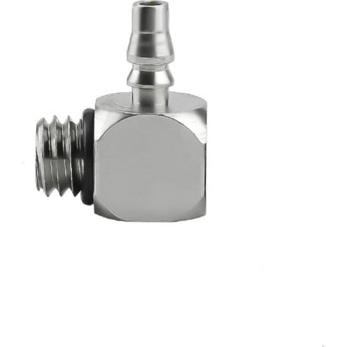 5pcs Mini Elbow Pneumatic Pipe Fitting M3 M5 Male Thread Tube Hose Barb Air Connector Coupling Adapter