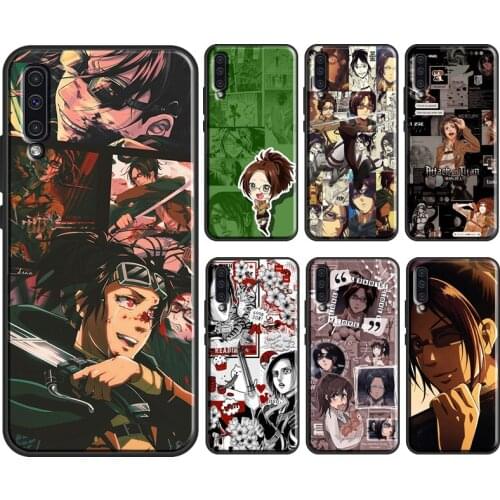 Hange Zoe Attack on Titan Soft Case For Samsung A21S A20e A10 A20 A40 A50 A70 A12 A52 A11 A31 A41 A51 A71 M31 Coque