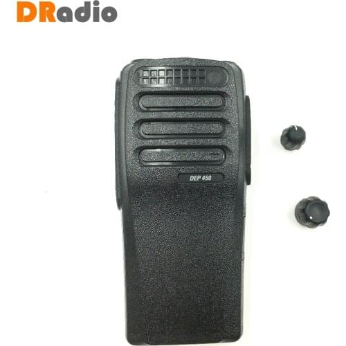 DEP450 Housing Shell Front Case With Volume And Channel Knobs For Motorola XIR P3688 DP1400 DEP450 Radio