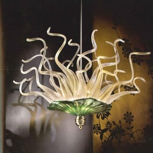 Beautiful Contemporary Luxury Chandeliers LED Bulbs Hand Blown Murano Glass 110/120/220/240V