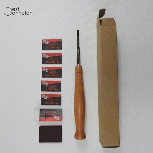 Best banneton New European Bread Arc Curved Bread Knife Western-style Baguette Cutting French Toas Cutter Tools Bread Lame