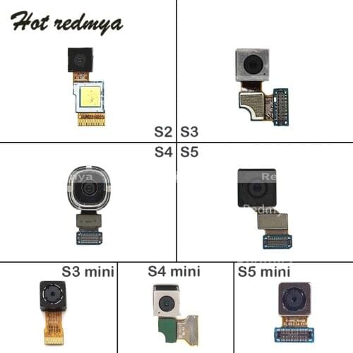 Back Facing Camera Rear Main Camera Big Camera Module Flex Cable Replacement For Samsung S2 S3 S4 S5 Mini S6 S7 Edge S8 S9 Plus