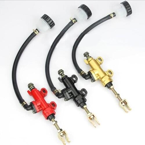 Motorcycle Rear Foot Hydraulic Brake Pump Refit Rear Brake Master Cylinder Pump For Suzuki Kawasaki Honda Yamaha