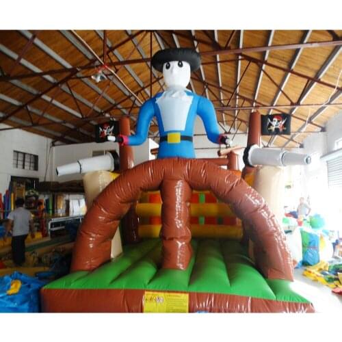 Inflatable bounce castle giant cartoon castle amusement park for kids