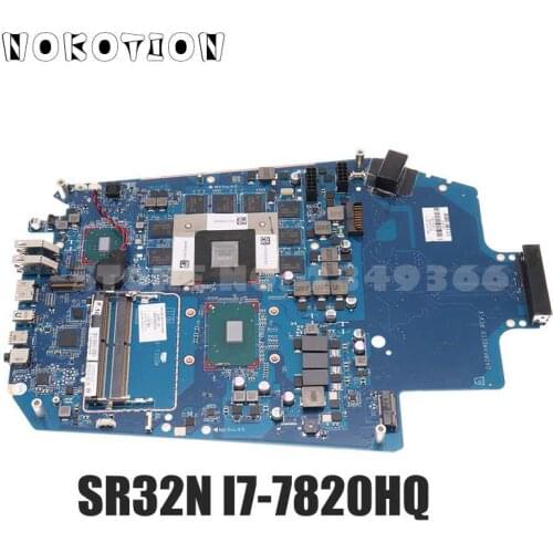 NOKOTION L02930-601 L02930-001 DA0WKAMBEE0 TPC-Q036-BP For HP Z VR Backpack G1 Workstation Motherboard SR32N I7-7820HQ P5200 GPU