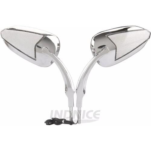 Sequential arrow LED Turn Signal mirrors for harley dyna arrow led mirrors softail arrow led turn signal mirros for suzuk