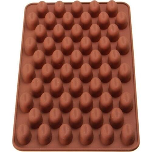 Silicone Mold DIY 55 Mini Simulation Coffee Bean Craft Craft Model Silicone Mold Epoxy Mold