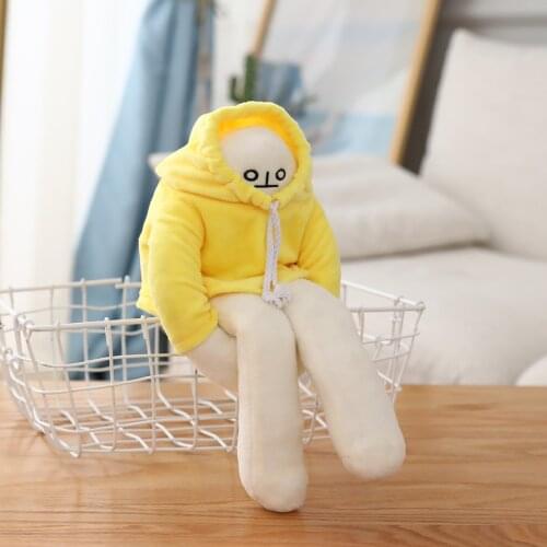 Changeable 40cm Dolls Plush Toys Banana Man Dolls Yellow Korea Popular Appease Dolls Birthday Gifts for Children Banana Man