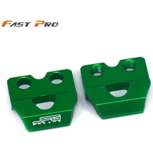 Motorcycle CNC Brake Line Hose Clamps Holder For KAWASAKI KX65 KX80 KX85 KX100 KX125 KX250 KX450 KX250F KX450F KLX450R