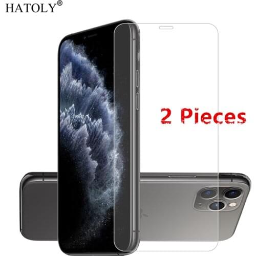 2PCS For iPhone SE 2020 Glass For iPhone 13 12 11 Pro Max Mini 6s 7 8 Plus X XS Max XR Tempered Glass Film Screen Protector