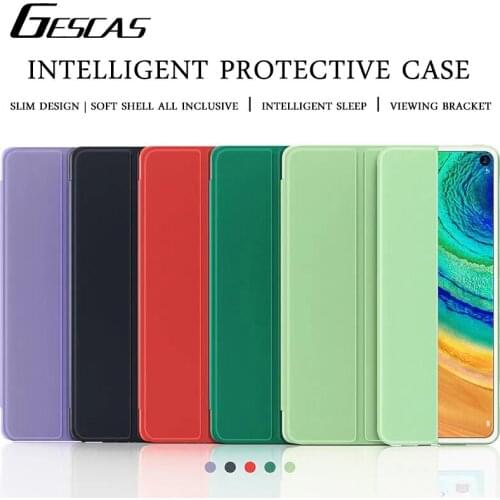 GESCAS Tablet Case For Huawei Matepad Pro Protective Case For Huawei Honor 8.4/9.7/10.1/10.8 Inches Silicone Matepad Case
