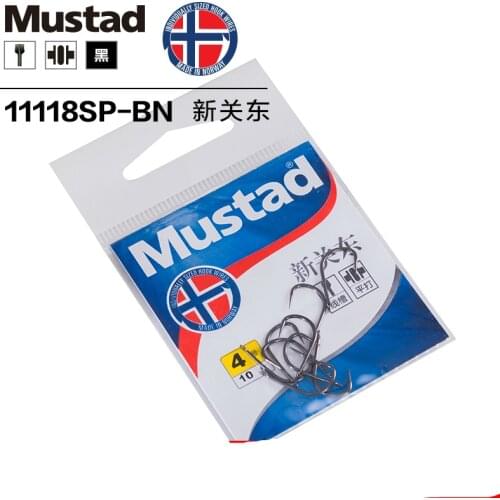 10 Packs/lot Authentic Mustad Norway New Kanto Fishinghook No-barb Hook Barbless Hooks Fishing Tackle Fishing Competition