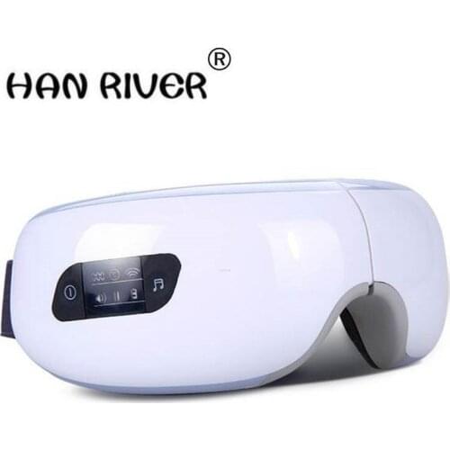 Electric Air pressure Eye massager with .Wireless Vibration Magnetic heating therapy massage device.myopia care glasses