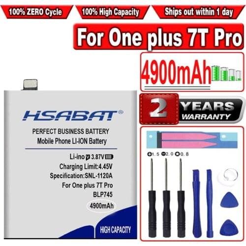 HSABAT OnePlus 7T Phone Batteries