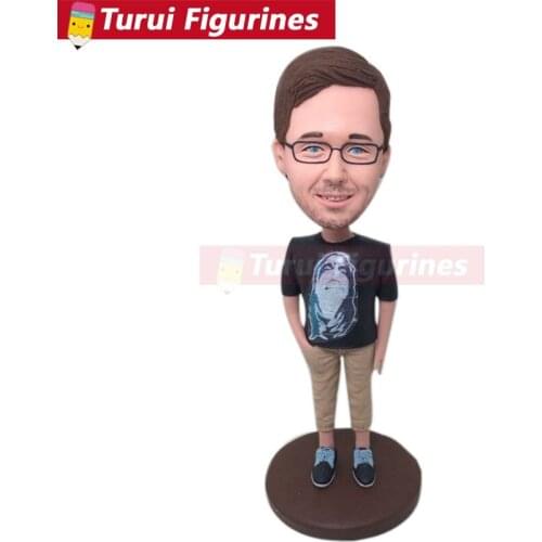 Boyfriend Bobble Head Personalized Boyfriend Gift Boyfriend Custom Bobble Head Boyfriend Gift Unique Boyfriend Gift Special Boy