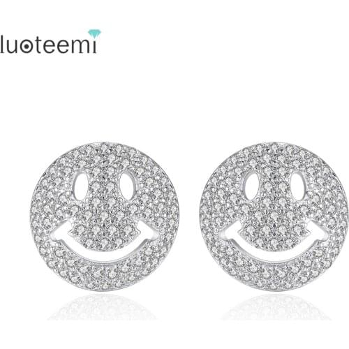 Детские серьги LUOTEEMI China At AliExpress