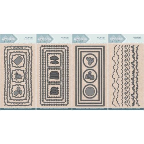 Piggy Craft metal cutting dies cut die mold Irregular frame borders Scrapbook paper craft knife mould blade punch stencils dies