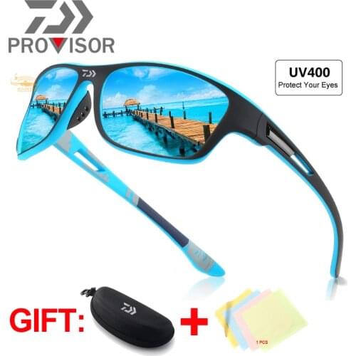 2021 Daiwa Fishing UV Protection Glasses Mens Outdoor Sports Polarized Colorful Film Series Glasses Dust Mirror Riding Mirror