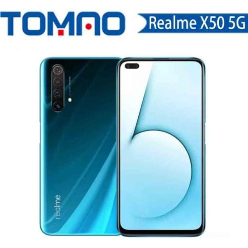 New Realme X50 X 50 5G Smartphone 6GB 8GB 12GB RAM 64GB 128GB 256GB ROM 64MP Quad Camera 30W Fast Charger 4200mAh Android 10