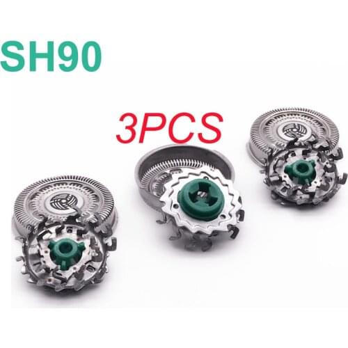3PCS Replacement Electric Shaver Head for Philips Norelco Razor 9000/7000 SH90 S9988 S9151 S9911 S9731 S9711 S9511 S9111 S9031