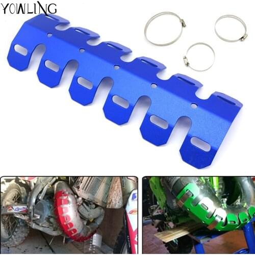 Motorcycle Exhaust Muffler Pipe Protector Heat Shield Cover For YAMAHA XJ6 XJR 1300 XJR1300 JOG R25 FZ1 TMAX530 500 R1 R15 XMAX