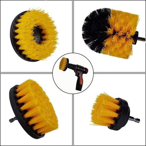 1Pc Power Scrubber Brush Set for Bathroom Drill Brushes Cordless Attachment Kit Power Toilet Brush Electric Cleaning Brush Shaft